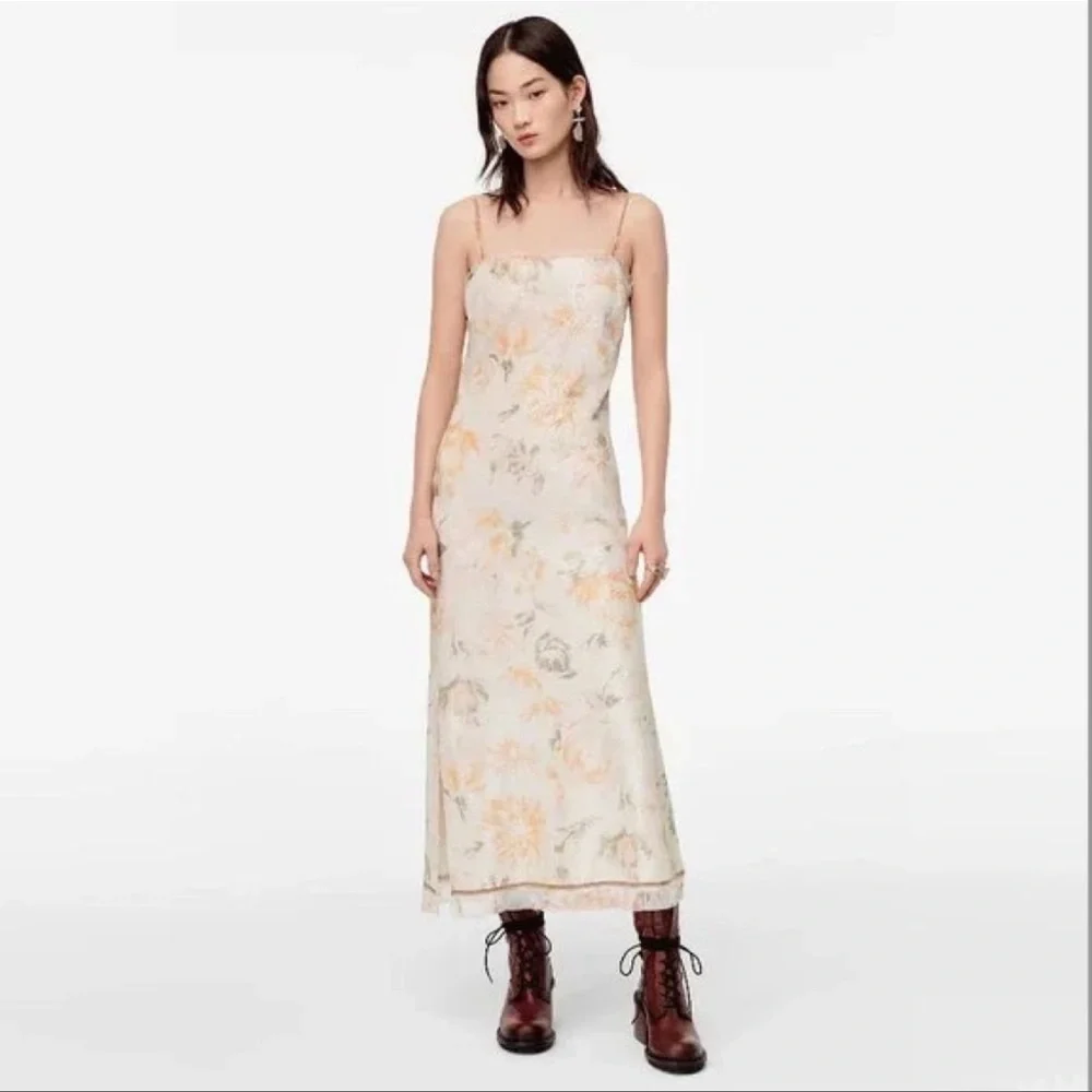 Zara limited edition sequin bead dress US large - Picture 6 of 9